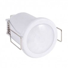 Χωνευτός Mini Ανιχνευτής Κίνησης 5A 230V 360° Λευκός IP40 99DS402A